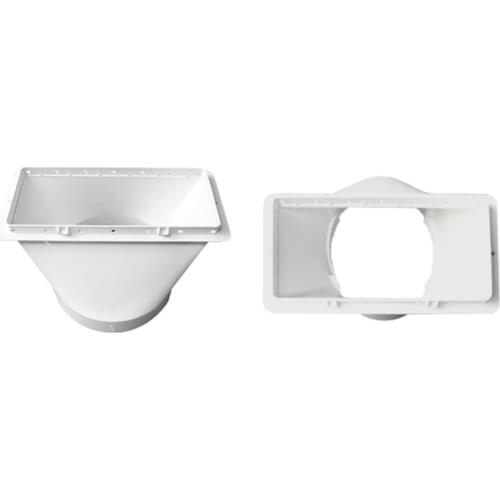 MOLF Universal Window Adaptor Tube Connector, Window Exhaust Hose Interface for Portable Air Conditioner 130mm