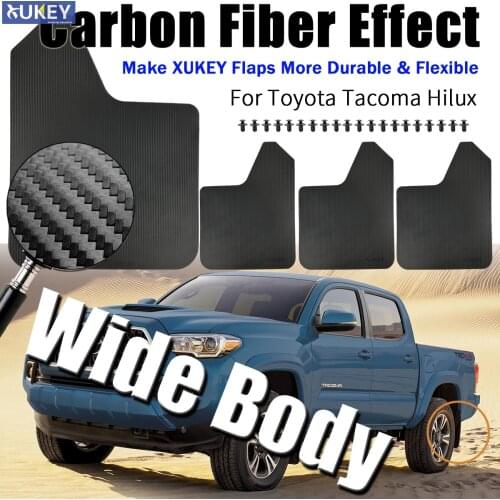 Rally Mud Flaps Mudflaps Splash Guards Mudguards Fender Flares For Toyota Tacoma Tundra Hilux Vigo Hiace H200 Highlander Kluger