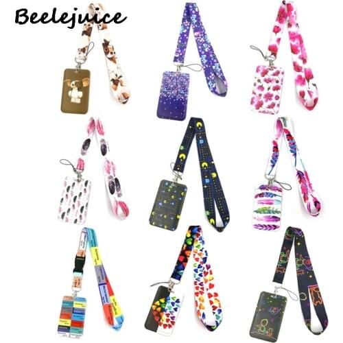 Neck Strap Lanyard keychain Mobile Phone Strap ID Badge Holder Rope Key Chain Keyrings Accessories Gift Webbings Ribbons Gift