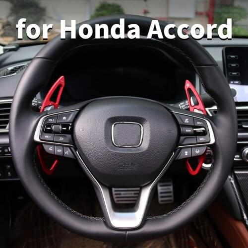 Aluminum Alloy Steering Wheel Shifting Disc Steering Wheel Gears For 10th Honda Accord 2018 2020 Interior Decoration Decorative