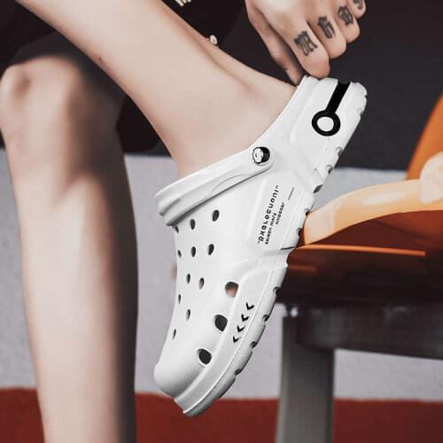 Womens Summer Slippers Slippers House Mens Beach Flip Flops White Sandals Shoes For Men Brands tennis Crocks Outdoor Comfort