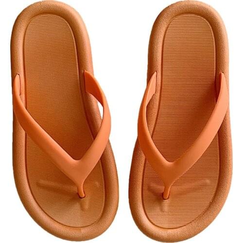 New Flip-Flops Womens Summer Ins Fashion Outerwear Flip-Flops Internet Celebrity Beach Flat Womens Sandals and Slippers