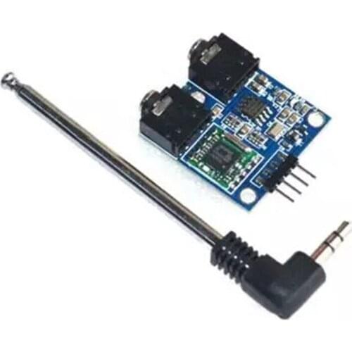 TEA5767 FM Stereo Radio Module for Arduino 76-108MHZ With Free Cable Antenna