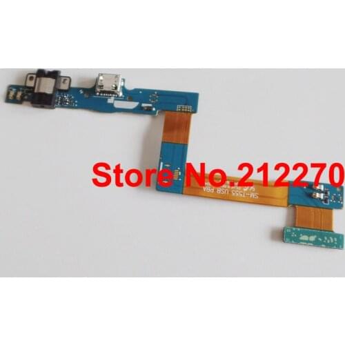 YUYOND 10pcs/lot Original New USB Dock Charger Charging Port Flex Cable For Samsung Galaxy Tab A 9.7 T555 Free Shipping