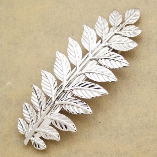 Leaf Branch Hair Pin Bridal Crown Headband Tiara Wedding Accessories Hair Barrette Snap Headband Jewerly Festival Women