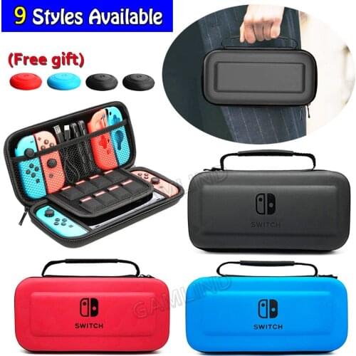 Nintend Switch Portable Travel Storage Bag Nintendoswitch EVA Protector Hard Case Cover Shell for Nintendo Switch Game Console