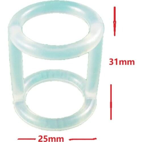 1pc Silicone O-ring Small Seal Ring H Shaped Soft Ice Cream Machine Accessories Replacement Spare Parts Icecream Maker