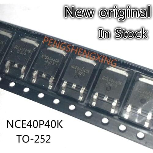 10PCS/LOT NCE40P40K -40V -40A TO-252 New original spot hot sale