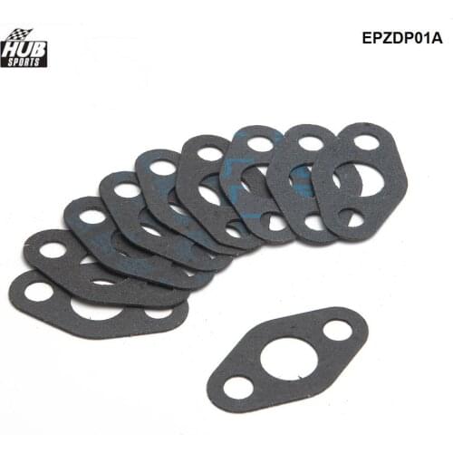 10pcs Turbocharger Oil Drain Return Gasket For T3 / T3 T4 / T3/T4 / T04E / T04B Turbo EPZDP01A
