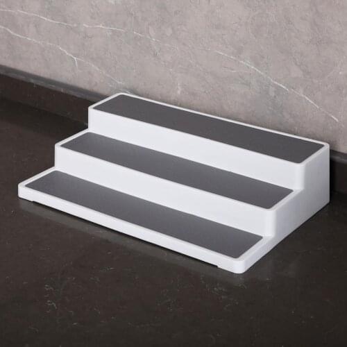 3 Layers Spice Rack Countertop Organizer Shelf Stand Bathroom Accessory