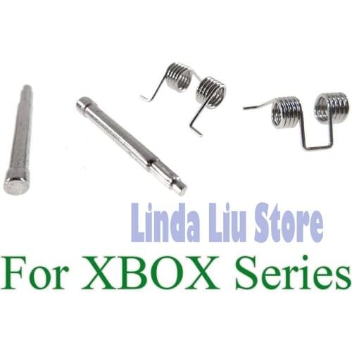 50sets Replacement LT RT Spring Trigger Metal Bar Support Holder For Xbox Series X S Controller Repair Parts