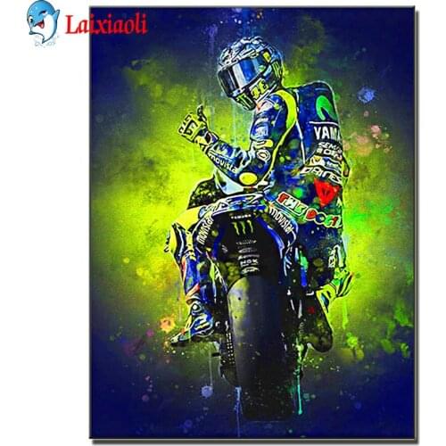 Motorcycle Diamond Painting Diamond Embroidery Full Square Round Cool motorcycle rider Home Decor Mosaic Cross Stitch Kits new