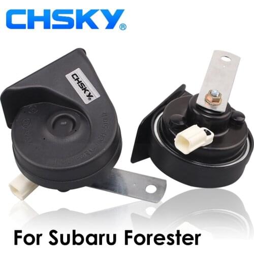 CHSKY Car Horn Snail type Horn For Subaru Forester 2012-NOW 12V Loudness 110-129db Auto Horn Long Life High Low Klaxon