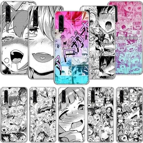 Anime Girl Japan Manga Face Phone Case For Huawei P30 P40 P20 P10 Mate 20 10 30 Lite Pro P Smart Z Plus Printing Cover Coque She