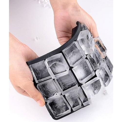 Ice Tray Honeycomb Shape Not Easily Deformed Cold Heat Resistant Jelly Ice Cube Mold Box for Bar Ice Tray Honeycomb