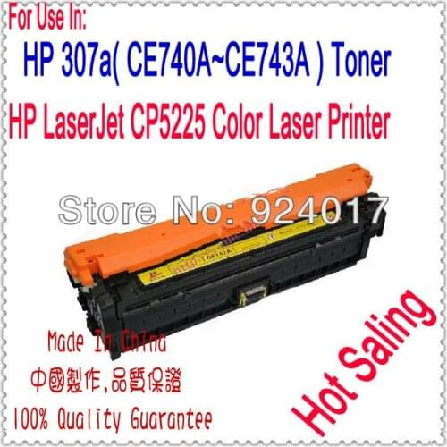 For HP Printer 307A CE710A CE740A CE741A CE742A CE743A Toner Cartridge,For HP CP 5225 5220 CE 740A 741A 742A 743A Toner Reset