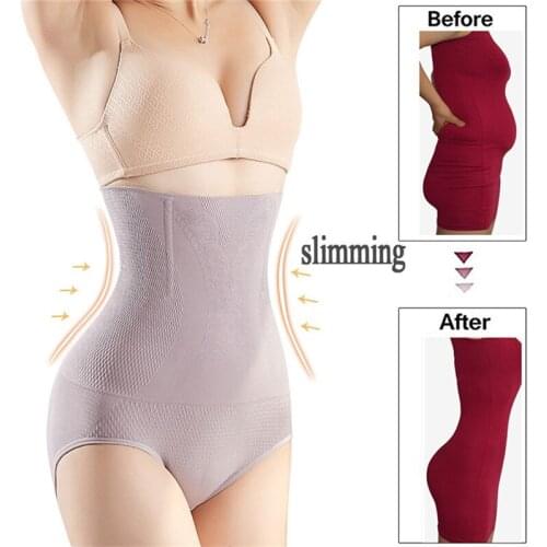 Women Shaper Pulling Underwear Waist Trainer Slimming Belly Sheath Panties Butt Lifter Reducing Tummy Control Shapewear Briefs