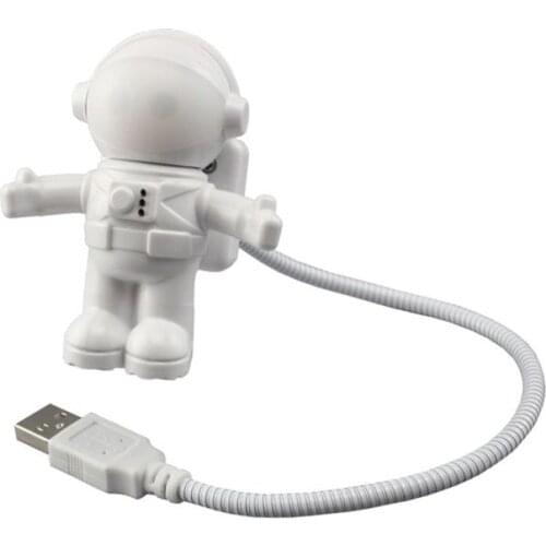 Creative Spaceman Astronaut LED Flexible USB Light Night Light for Kids Toy Y4QA