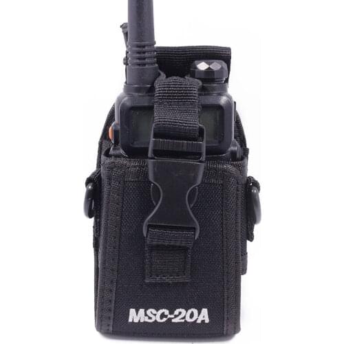 MSC-20A Carrying Case Radio Bag Pouch For Baofeng BF-UV5r,For TYT For WOUXUN Walkie Talkie fFor Motorola Two Way Radio