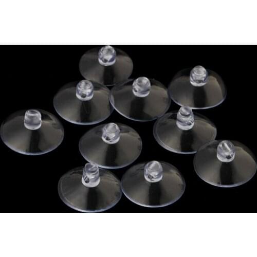 NEW Clear Mushroom Head Sucker Kitchen Window Wall Vacuum Adhesive Hook Suction Cup Storage Holders Racks Suction Cup Sucker