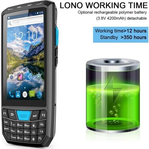 New PDA Android Handheld Terminal Portable Honeywell Barcode Scanner 1D Laser 2D QR Code Data Collector with WIFI BT GPS 4G NFC