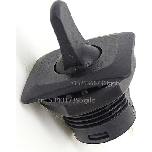 R13 original button toggle switch 2-pin 2-speed ON-OFF instrument suitable for 3-pin 3-speed double reset police car siren toggl