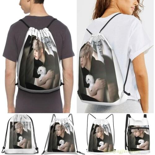 Mark Tuan Men Purpose Drawstring Backpack Bags Women Outdoor Travel Backpacks Gym Training Swimming Fitness Bag