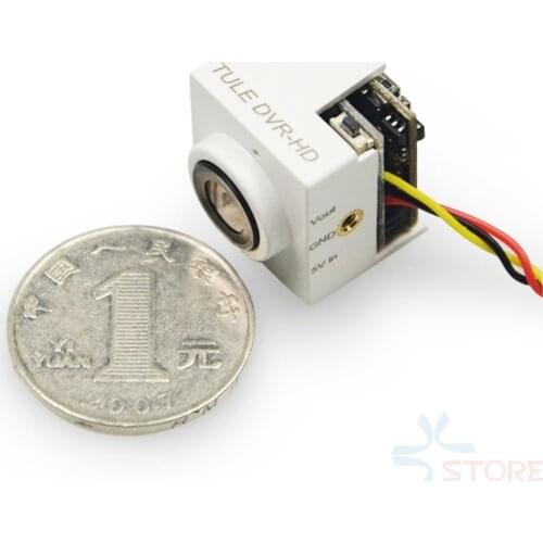 Only 7g TULE 720P 170 Wide Angle Micro Mini Camera with DVR function for RC Aerial Photography FPV Racing
