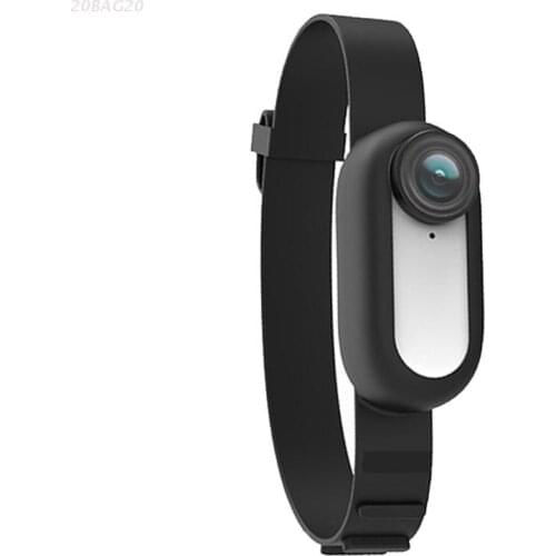 Silicone Cable Tie Camera Protective Sleeve Case Wristband Backpack Shoulder Strap Mount Compatible withInsta 360 Go 2