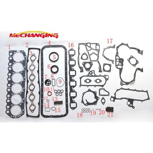 TD42 For NISSAN SAFARI PICKUP Y60 ENGINE HEAD GASKET SET Engine Rebuilding Kits Full Set Engine Gasket OEM 10101-VB285 51028400