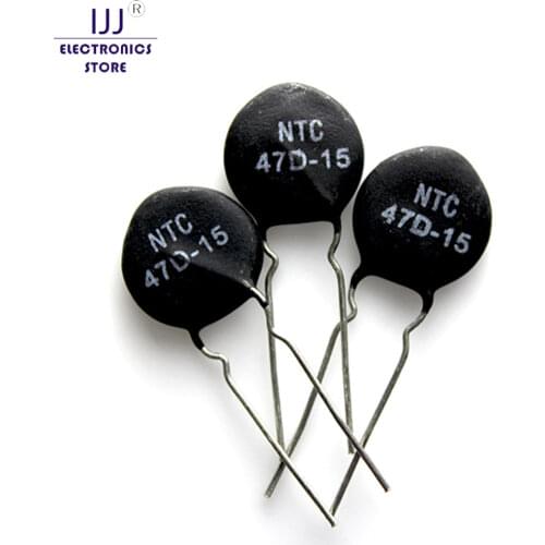 50 pcs NTC 47D-15 NTC Termistor Resistor 47D15 Resistor Termica