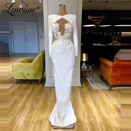 Dubai Evening Dresses Custom Made Applique Arabic Party Dress Robe De Soiree Wedding Party Gowns Vestidos De Fiesta De Noche