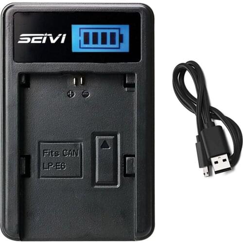 Battery Charger for Canon EOS 60D 60Da 70D 80D 90D EOS60D EOS60Da EOS70D EOS80D EOS90D DSLR Digital SLR Camera