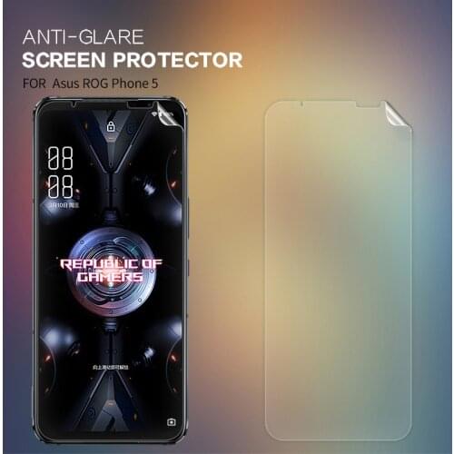 Screen Protector for Asus Rog Phone 5 NILLKIN Matte/Clear Soft PET Protective Film for Asus Rog Phone 5 Rog5