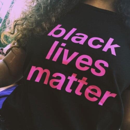 Black lives matter pink letters Print Women T shirt Casual Cotton Hipster tshirts For Lady Funny Top Tee Drop Ship B-226