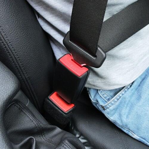 1Pcs Car Seat Belt Clip Car Universal Adjustable Seat Belt Clip Extender Extension Safety Buckle Seat Belt Card Holder
