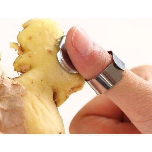 1Pc Garlic Chestnut Ginger Peeler Fruit And Vegetable Kitchen Accessories Peeling Knife Ginger And Garlic For Gadgets Tool