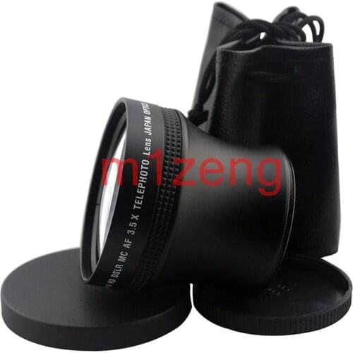 52mm 3.5x TELE Telephoto LENS Magnification for 52 mm canon nikon sony fuji olympus DSLR/SLR Digital Camera
