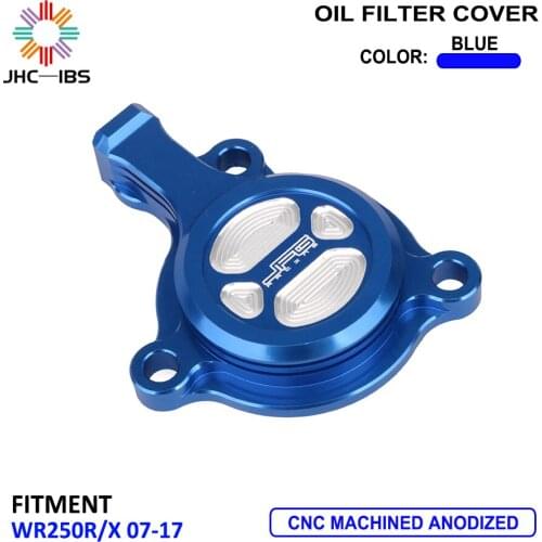 Motorcycle CNC Aluminum Oil Filter Cap Cover For YAMAHA WR250R WR250X 07-20 WR 250R 250X