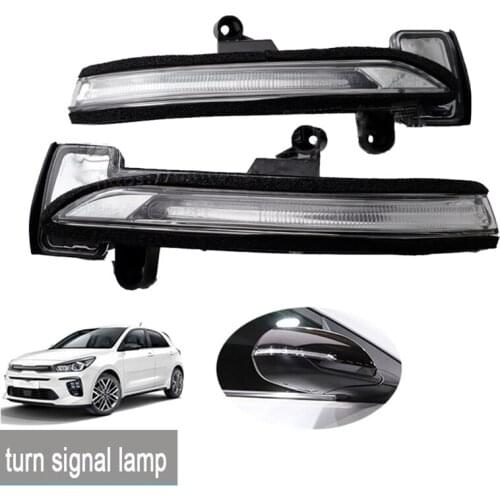 For KIA RIO GT Line 2018 Car Turn Signal Light LED RearView Mirror Indicator Signal Lamp