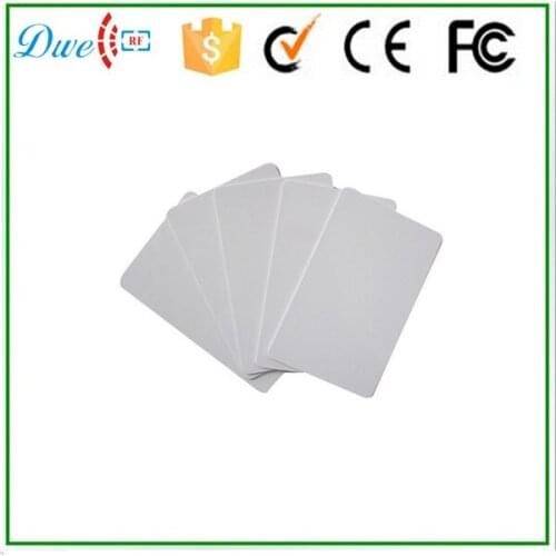 DWE CC RF Free shipping 10pcs/lot 125khz 5200 rewritable PVC rfid card for using to copy TK4100 card