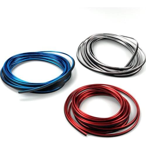 5M Car styling Decoration Chrome Strip For Volkswagen / Porsche / Audi / Skoda / SEAT / MAN / LADA /DACIA UAZ/Citroen DS Peugeot