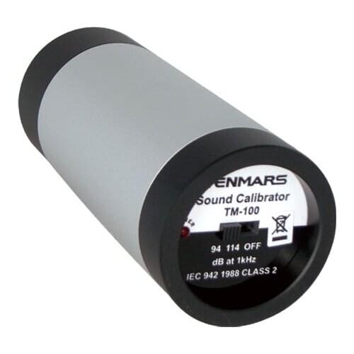 Class 2 Tenmars TM-100 Sound Level Calibrator Noise Meter Tester 94 and 114 DB