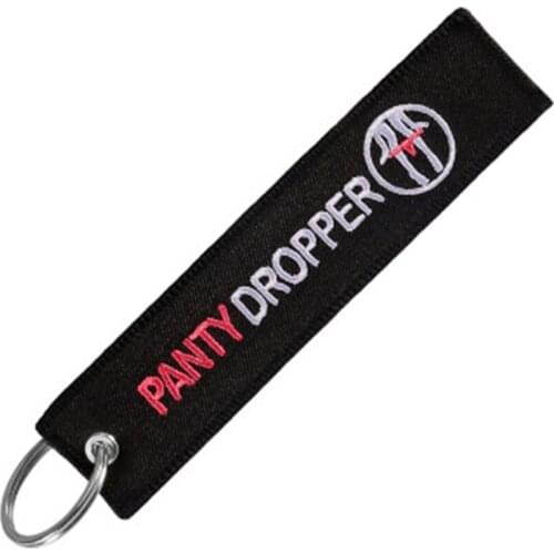 Hot style key chain Panty Dropper colorful embroidered key chain personalized backpack lovers small pendant
