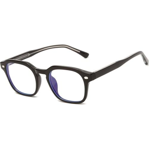 Logorela 2805 Optical TR-90 Polygon Eyeglasses Frame for Men or Women Glasses Anti-Blue Ray Full Rim Frame Glasses