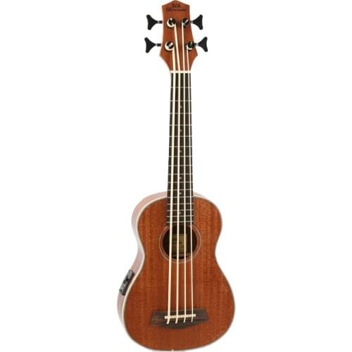 30 inch uku Mini Electrica Guitar Ukulele 4 strings Bass Musical Instruments Full Sapele Retro Closed Knob Guitarra Wholesale