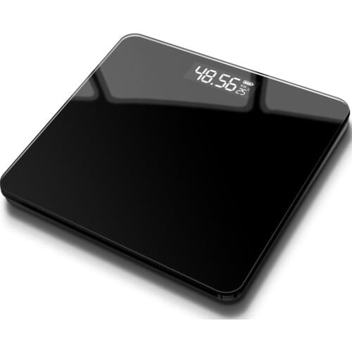 Floor Scales Bathroom Body Fat Scale USB Charging Glass Smart Electronic Digital Scales Weight Balance Bariatric LCD Display CE