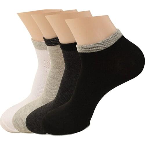 5pairs Mens Socks Brand New Sock Slippers Shallow Mouth Invisible Thin Cotton Ankle Socks Practical Comfort Male Socks Meias Sox