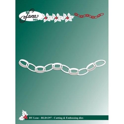 NEW Metal Cutting Dies Iron chain for Scrapbooking Steel Craft Die Cut Embossing Paper Card Album Stencil