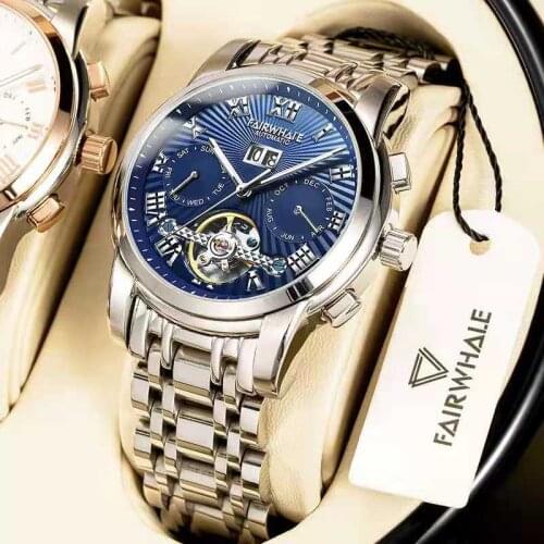 Special Forces mechanical watch Mark Wafer Watch automatic mens watch pure steel luminous waterproof watch